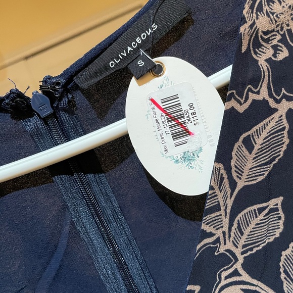 Olivaceous henna floral maxi dress - Picture 4 of 6